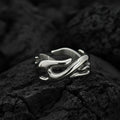 Polished Flame Ring
