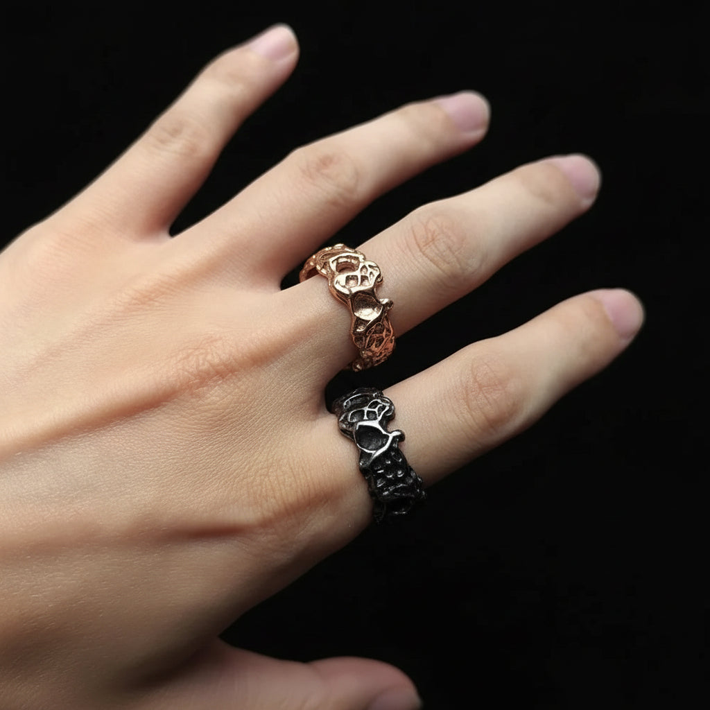 Volcanic Steel Ring